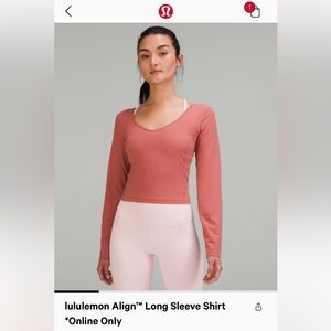 Lululemon Align Longsleeve Top